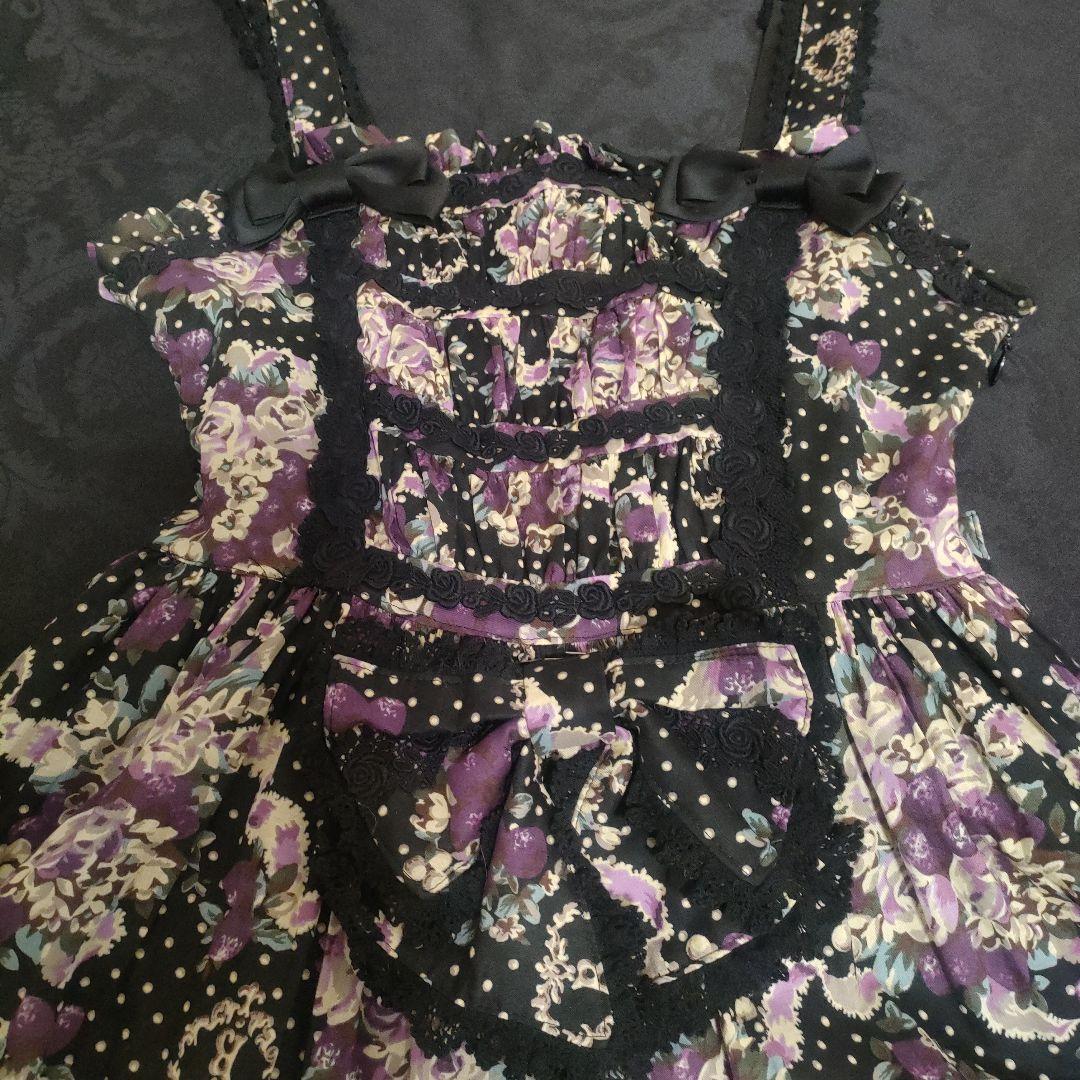 【値下げ】ベイビーザスターズシャインブライト　シュガーブーケジャンパースカート