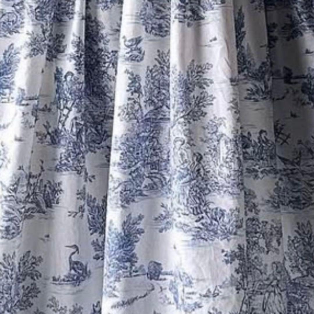 ピンパネールのパープル　セーラーカラー　ワンピース　ハンドメイド