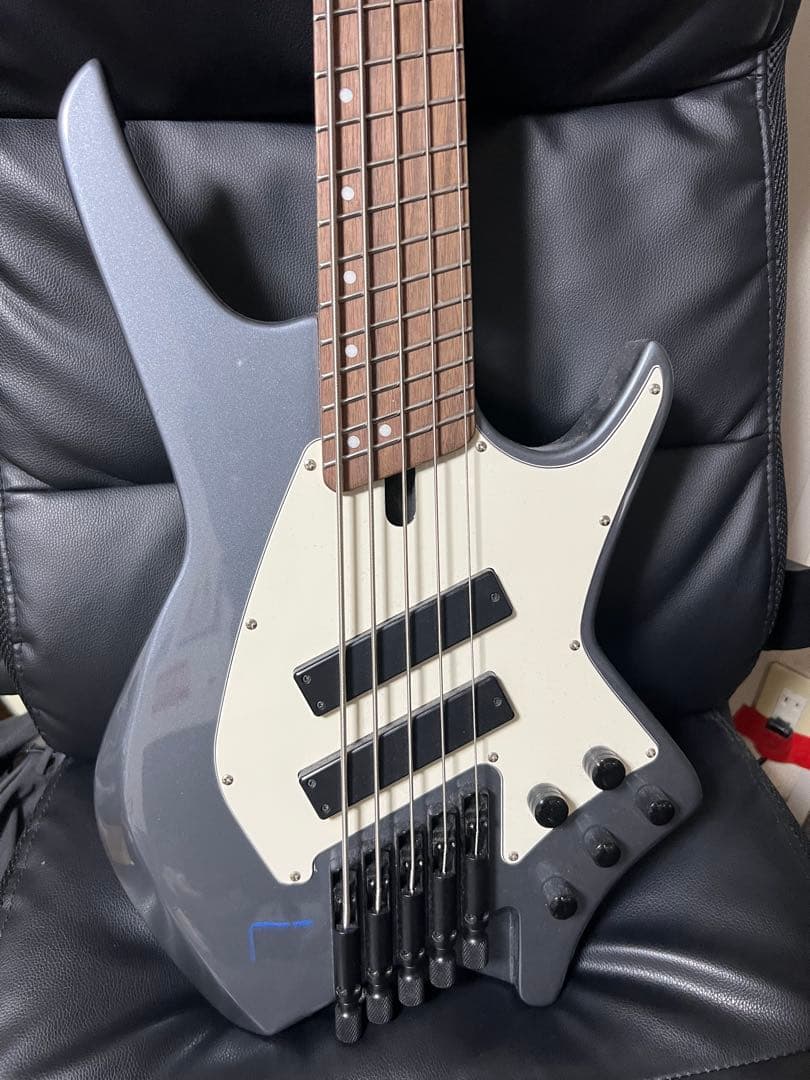 ベース HEX Guitars / NB505 Gunl Gray
