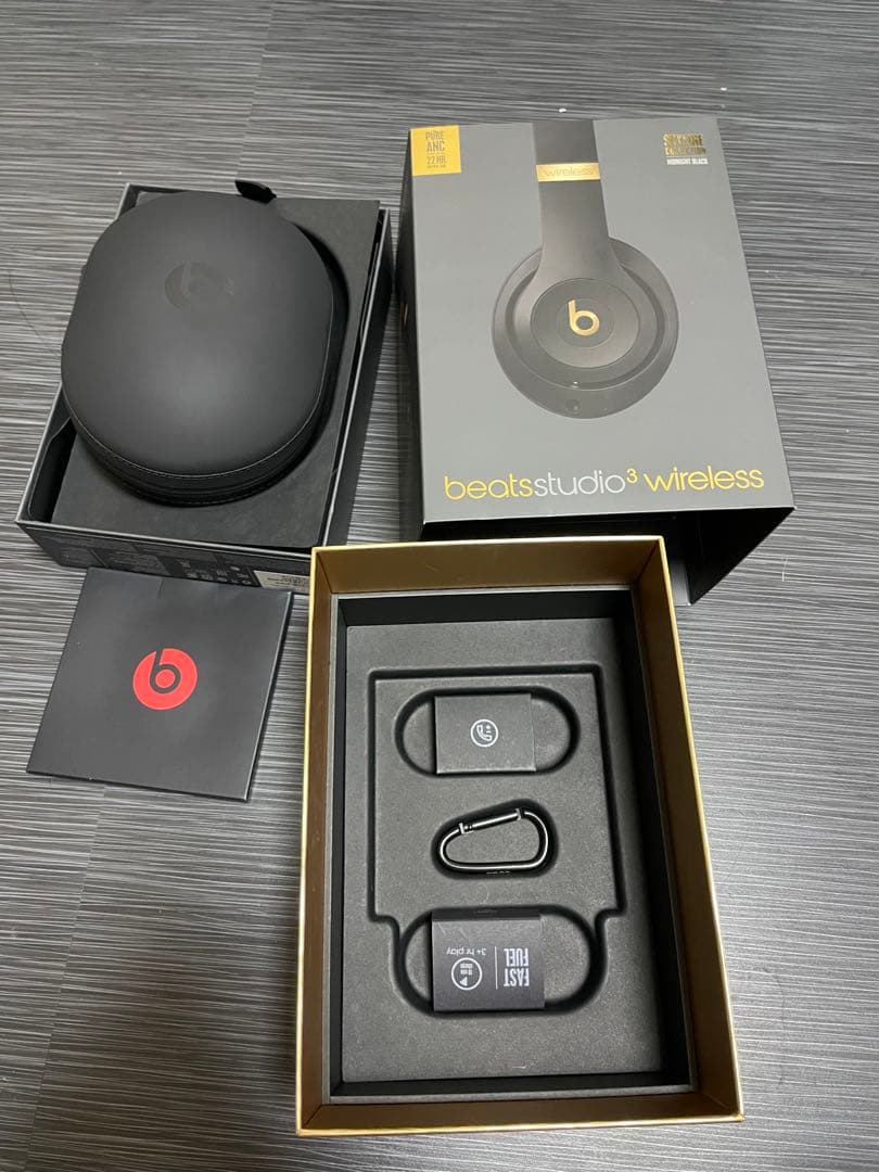beats studio3 wireless ブラック/ゴールド