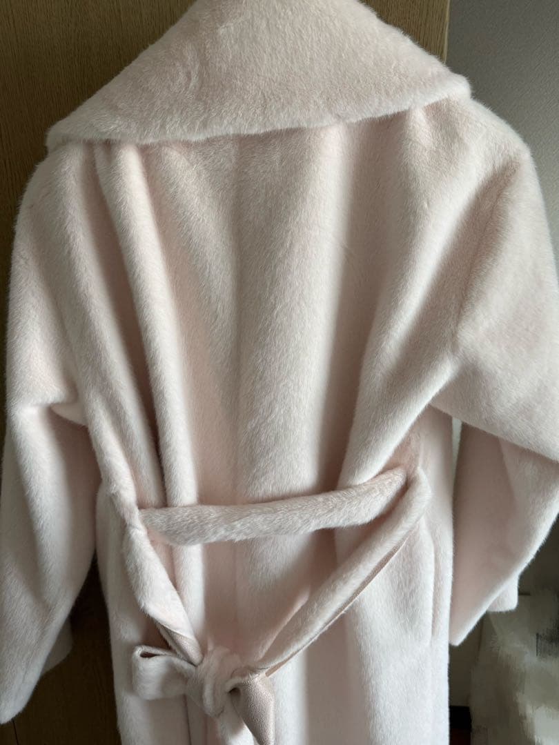 ジャケット・アウター Herlipto Grace Wrap Coat powder pink