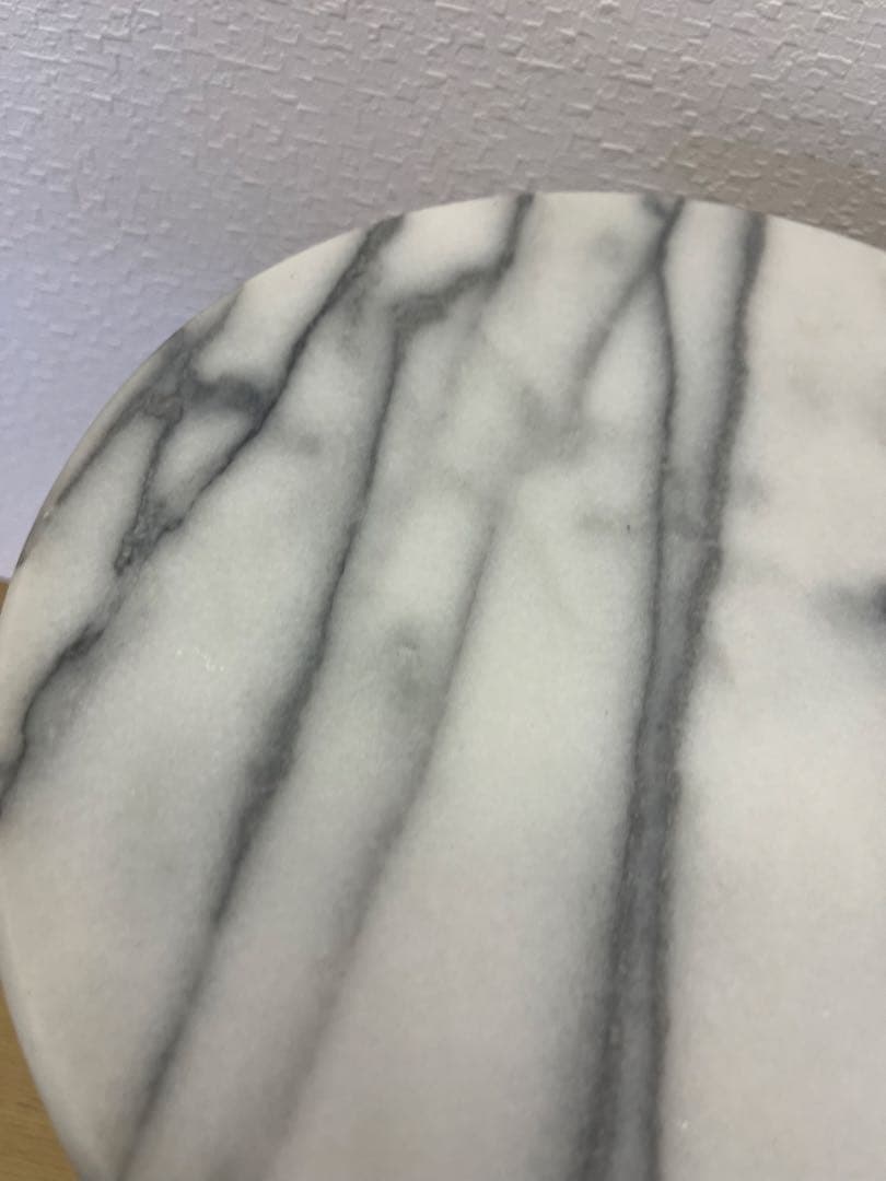 大理石 フラワースタンド 花台 サイドテーブル インテリア 装飾　円形テーブル