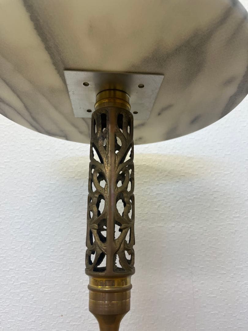 大理石 フラワースタンド 花台 サイドテーブル インテリア 装飾　円形テーブル