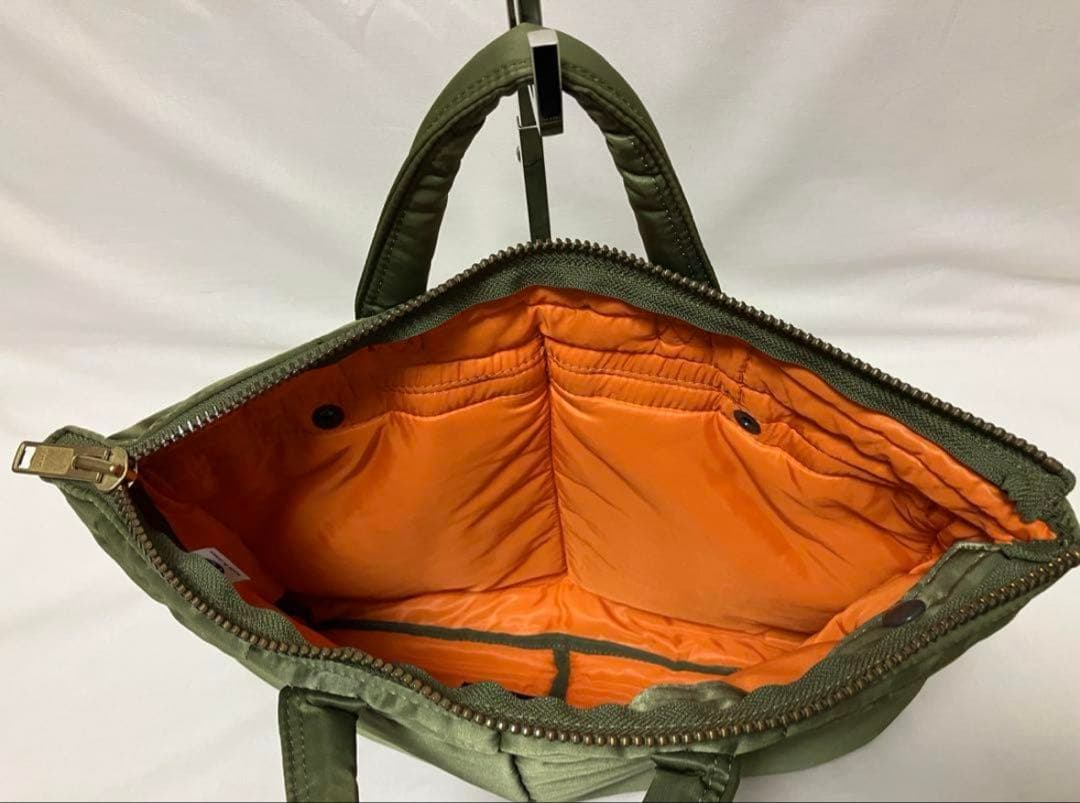 PORTER タンカー ビジネスバッグ　セージグリーン