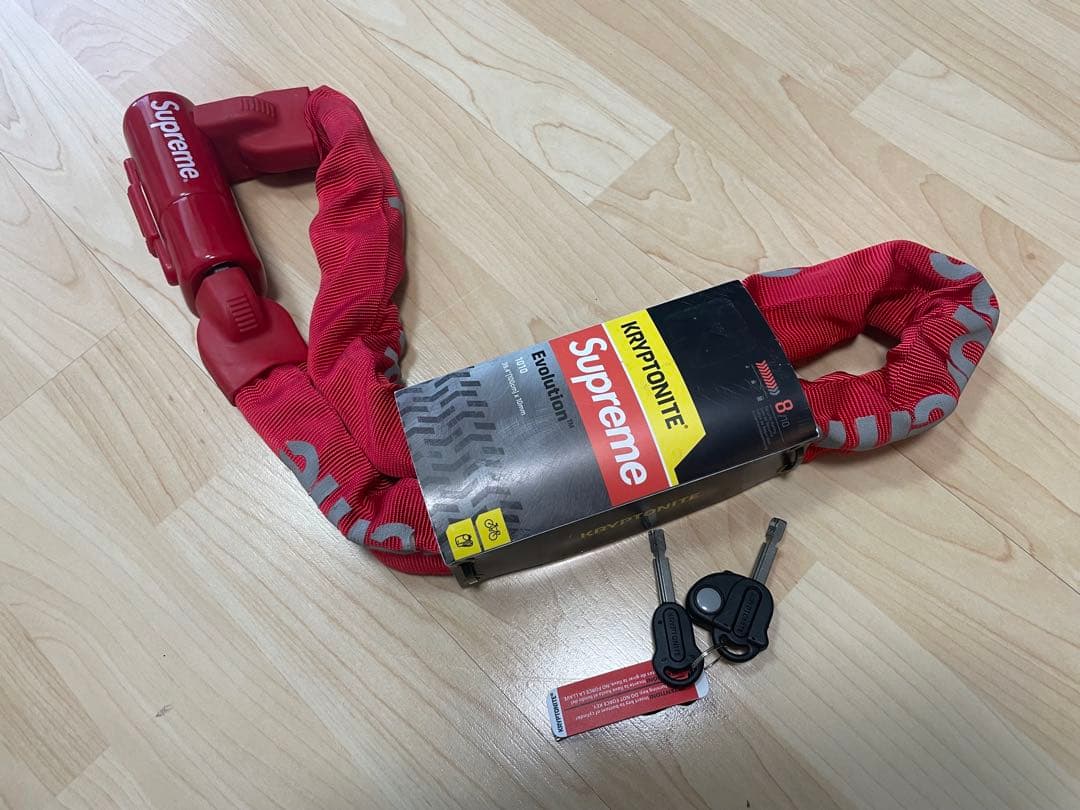 Supreme/Kryptonite チェーンロック Evolution 10