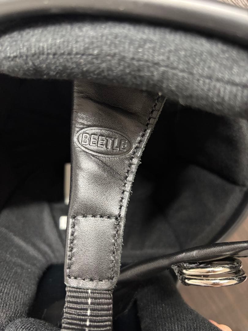 BEETLE MTX ジェットヘルメット ブラックLサイズ