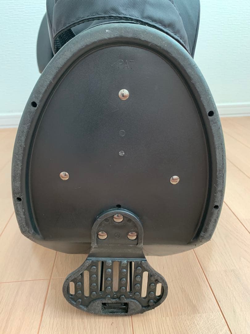 TFW49 キャディバッグ 黒×黒　スタンド付き