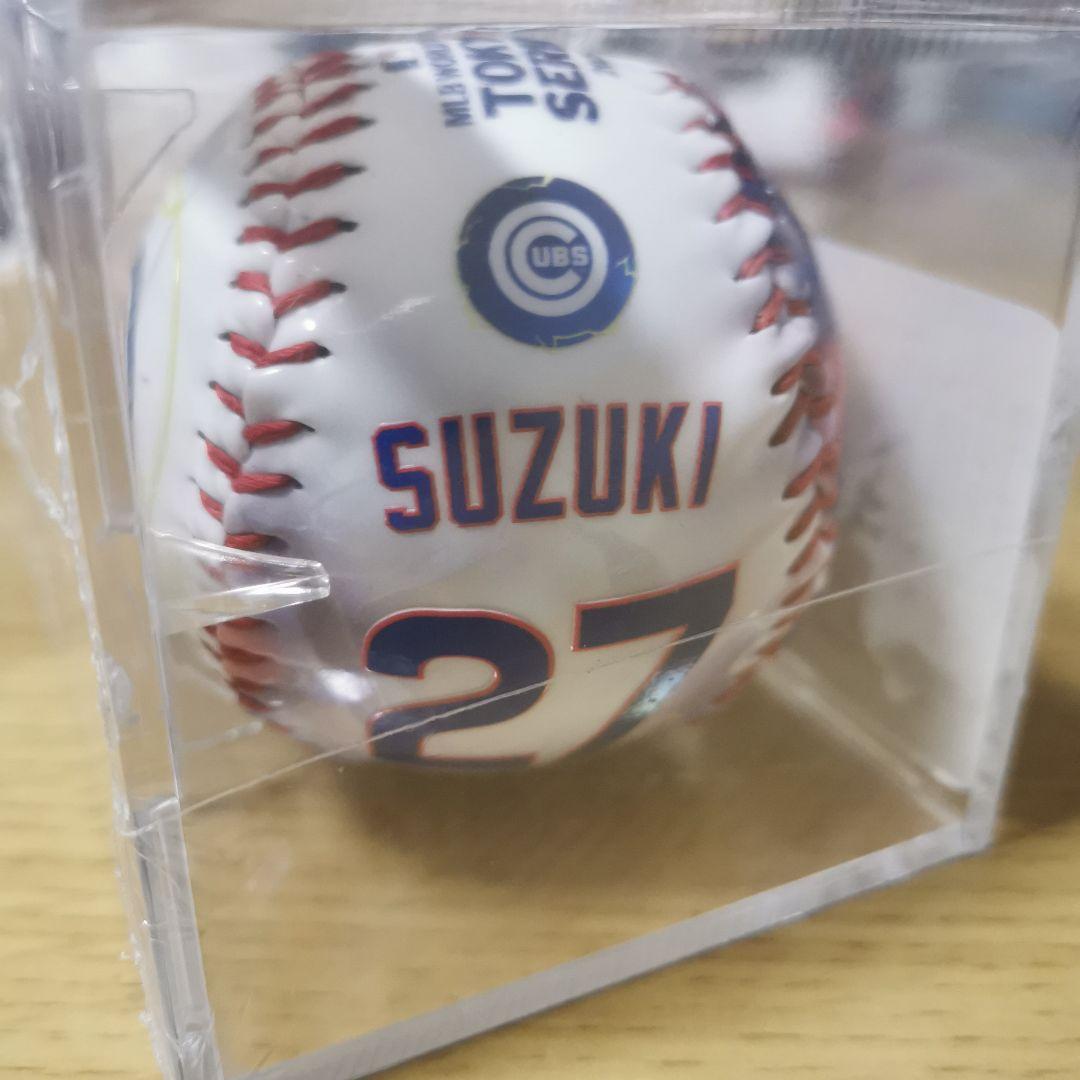【☆活躍中☆】鈴木誠也 MLB 開幕戦 2025 東京【限定】記念ボール カブス
