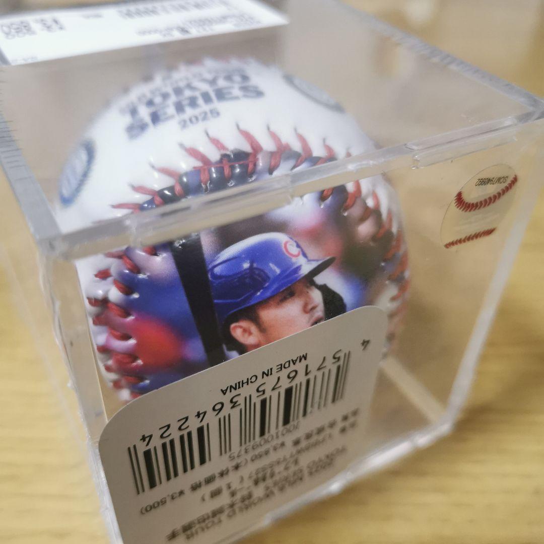 【☆活躍中☆】鈴木誠也 MLB 開幕戦 2025 東京【限定】記念ボール カブス