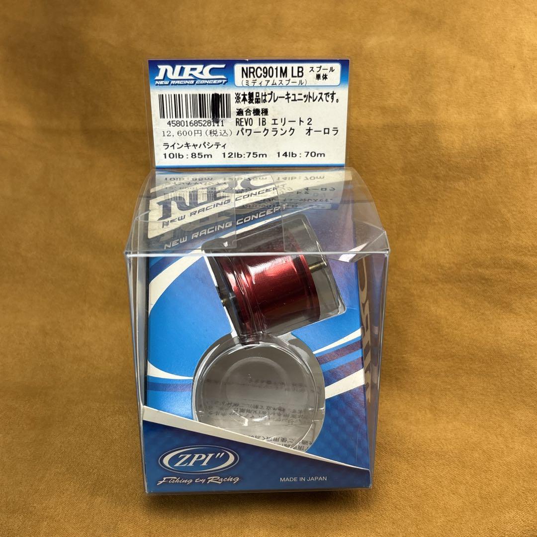 美品　ZPI NRC901M LB ミディアム　スプール