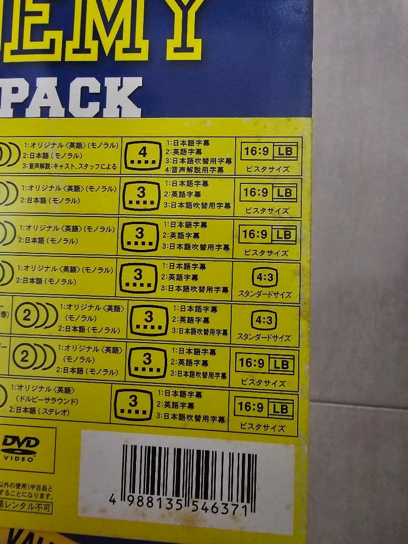 T*m様 ポリスアカデミー お買い得パック〈7枚組〉日本語吹替え有り　まとめ売り