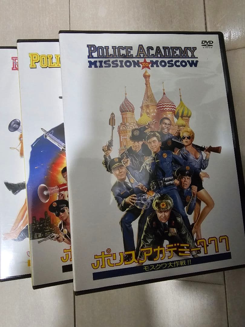 T*m様 ポリスアカデミー お買い得パック〈7枚組〉日本語吹替え有り　まとめ売り
