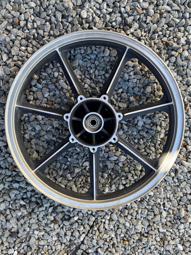 z1000j 前後純正アルミホイール