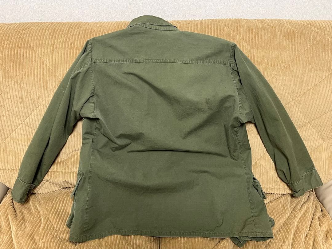 60s U.S.ARMY ジャングルファティーグ 4th リップストップS-R