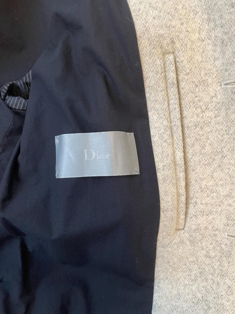 DIOR　ウールジャケット　グレー　サイズ４４　ハンガー・ガーメントケース