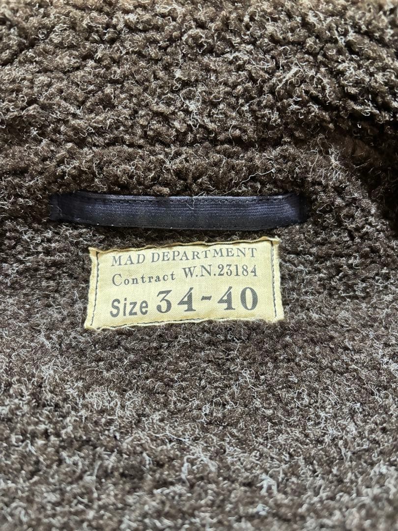 WEIRDO ウィアード N-1 デッキジャケット ネイビー Ｌサイズ