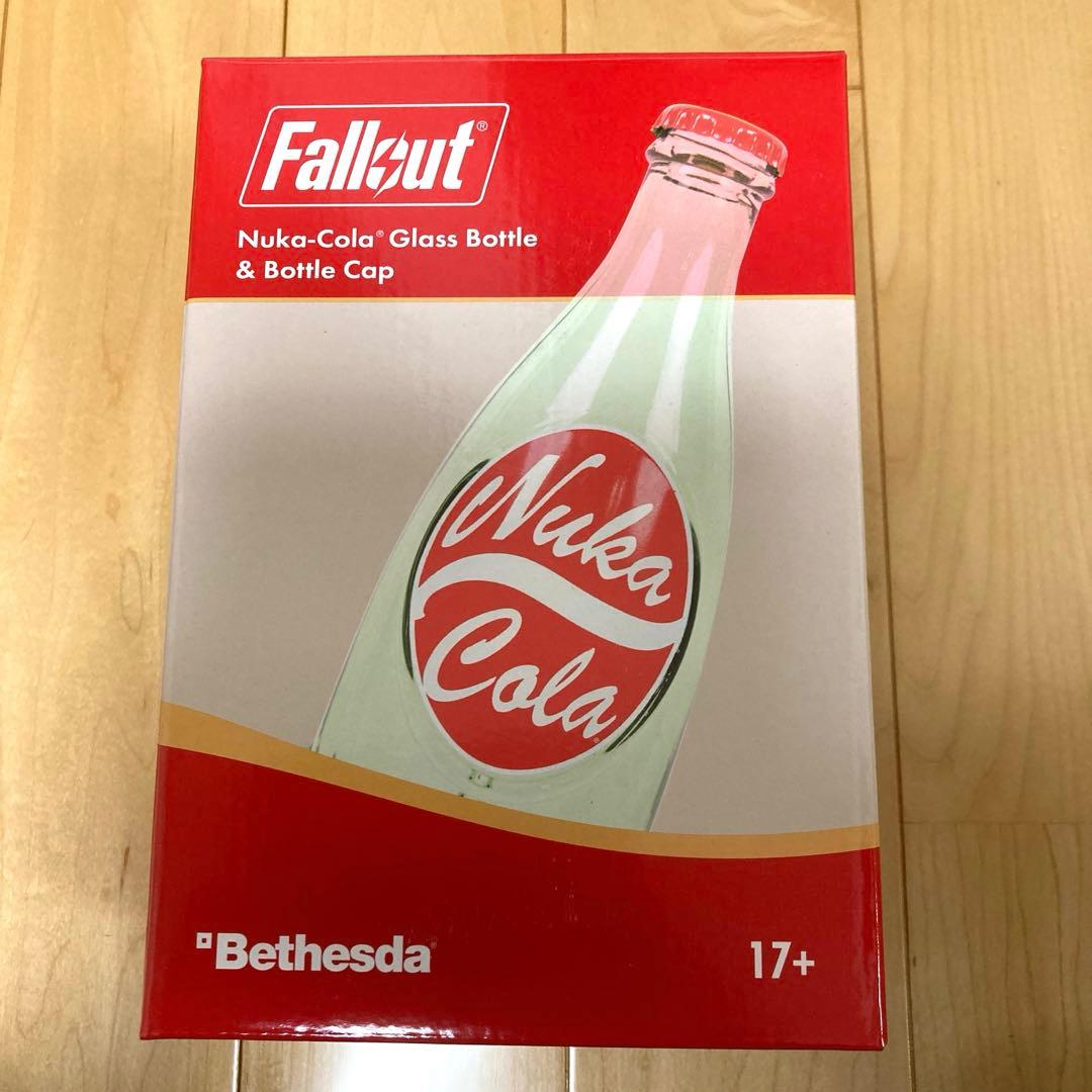 新品未開封 Fallout ヌカ・コーラ グラスボトル＆キャップ 瓶 公式グッズ