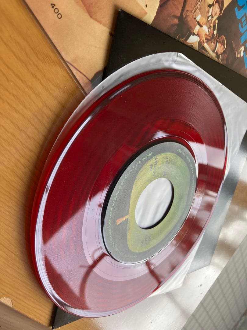 アップル　赤盤は難関 シーラブズユー　ニアミント 綺麗な赤盤