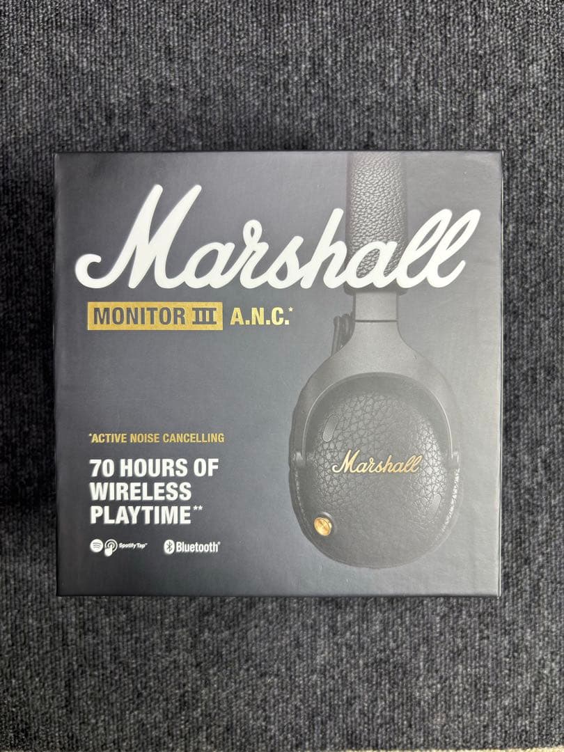 ブルートゥースヘッドホン ブラック Monitor III ANC Black