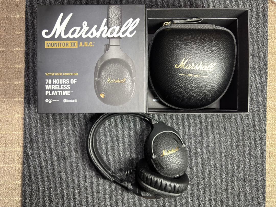 ブルートゥースヘッドホン ブラック Monitor III ANC Black