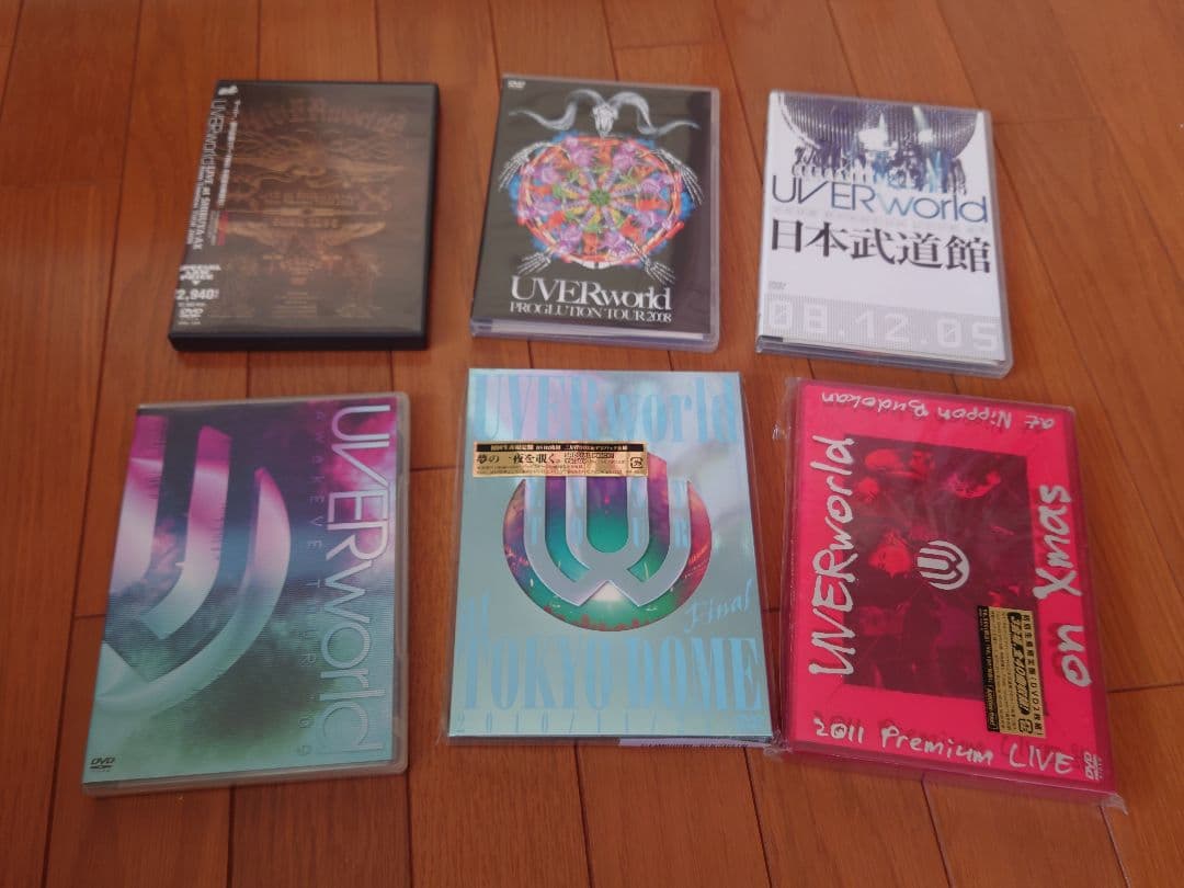 UVERworld DVD6枚セット