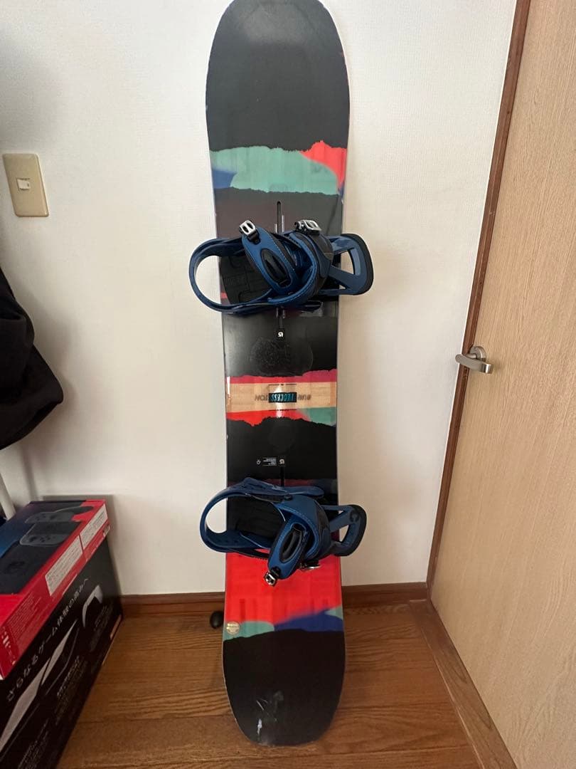 BURTON スノーボード グレー・ブルー