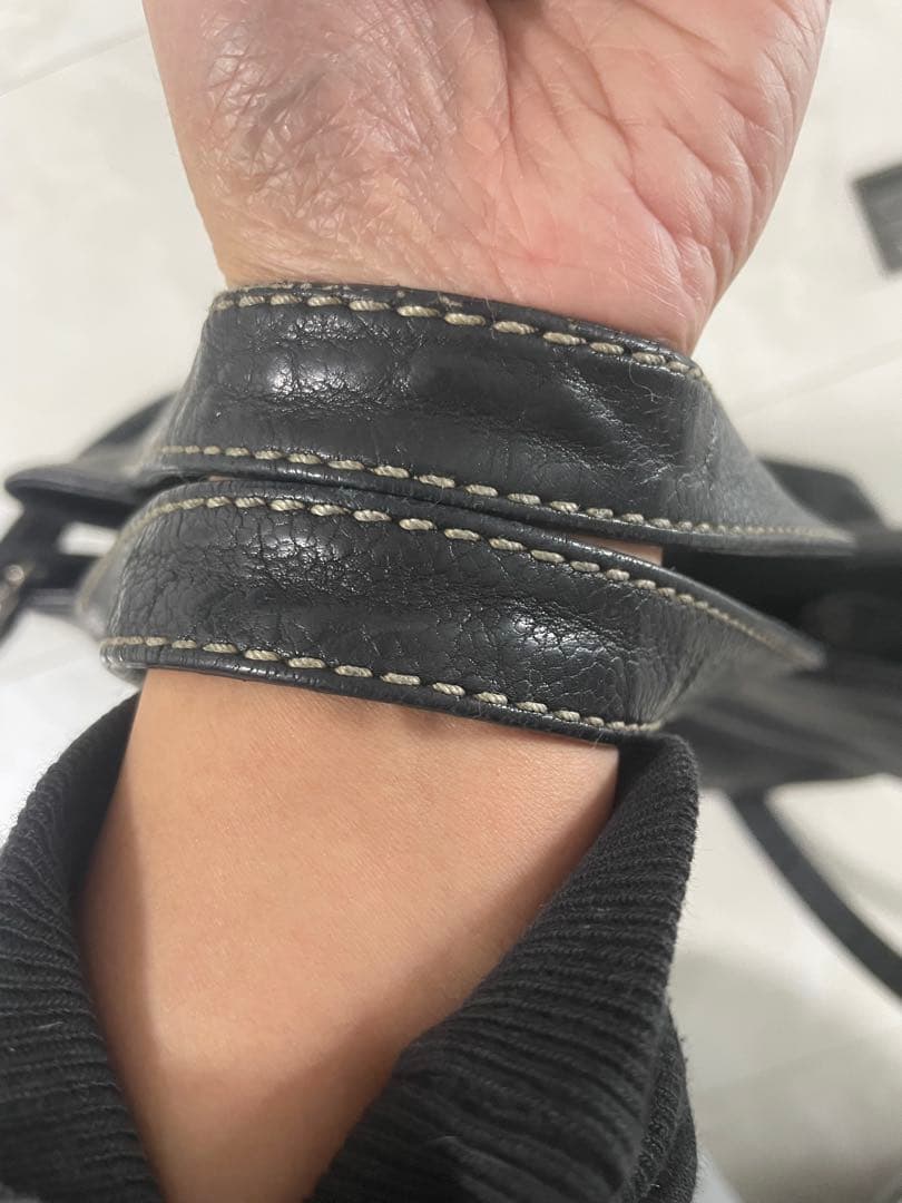 CHANEL キャビアスキン　2wayバッグ　ターンロック　ココマーク　シャネル