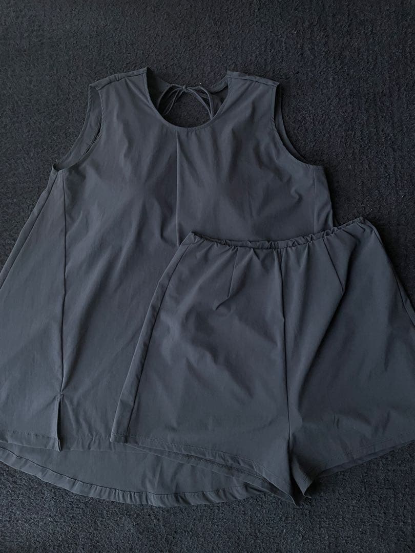 machatt SWIMフレアタンク & SWIMショートパンツ セット