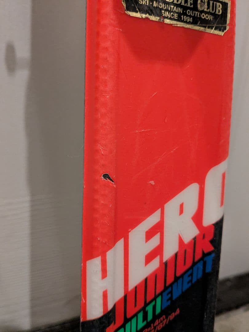 １５０★ROSSIGNOL HERO JUNIOR スキー板とポールセット