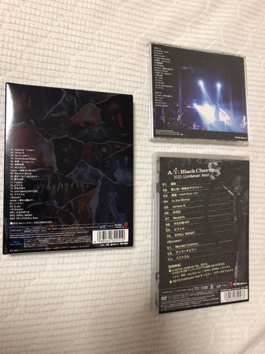 Acid Black Cherry CD DVD Bluray 3点セット