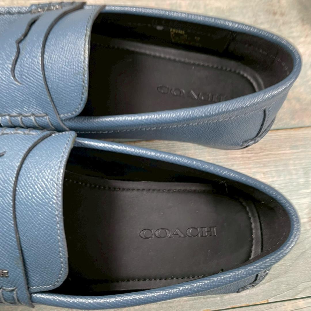超美品 COACH MOTT D ドライビングシューズ 26cm