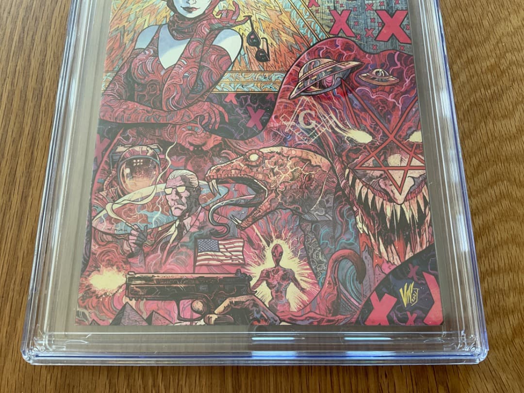 デパートメントオブ・トゥルース#10 サイン入り CGC 9.8 アメコミリーフ