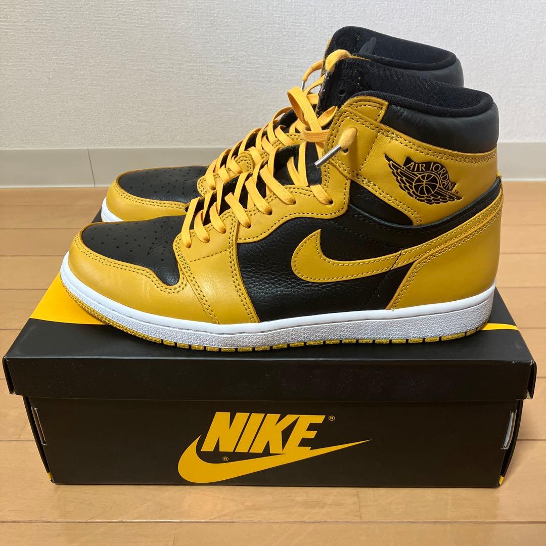 NIKE Air Jordan 1 ブラック/イエロー