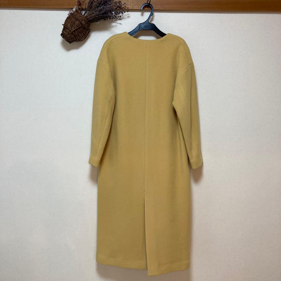 ナチュラルビューティーbasic、MANTECO ノーカラーのVコート