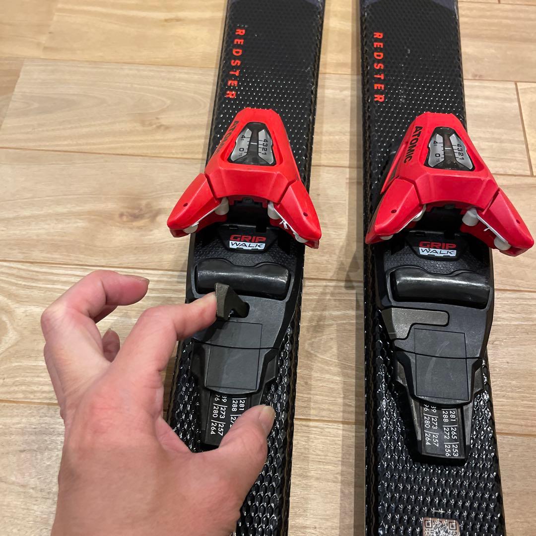 ジュニアスキー　HOTWAX済み 室内保管 ATOMIC スキー１４０