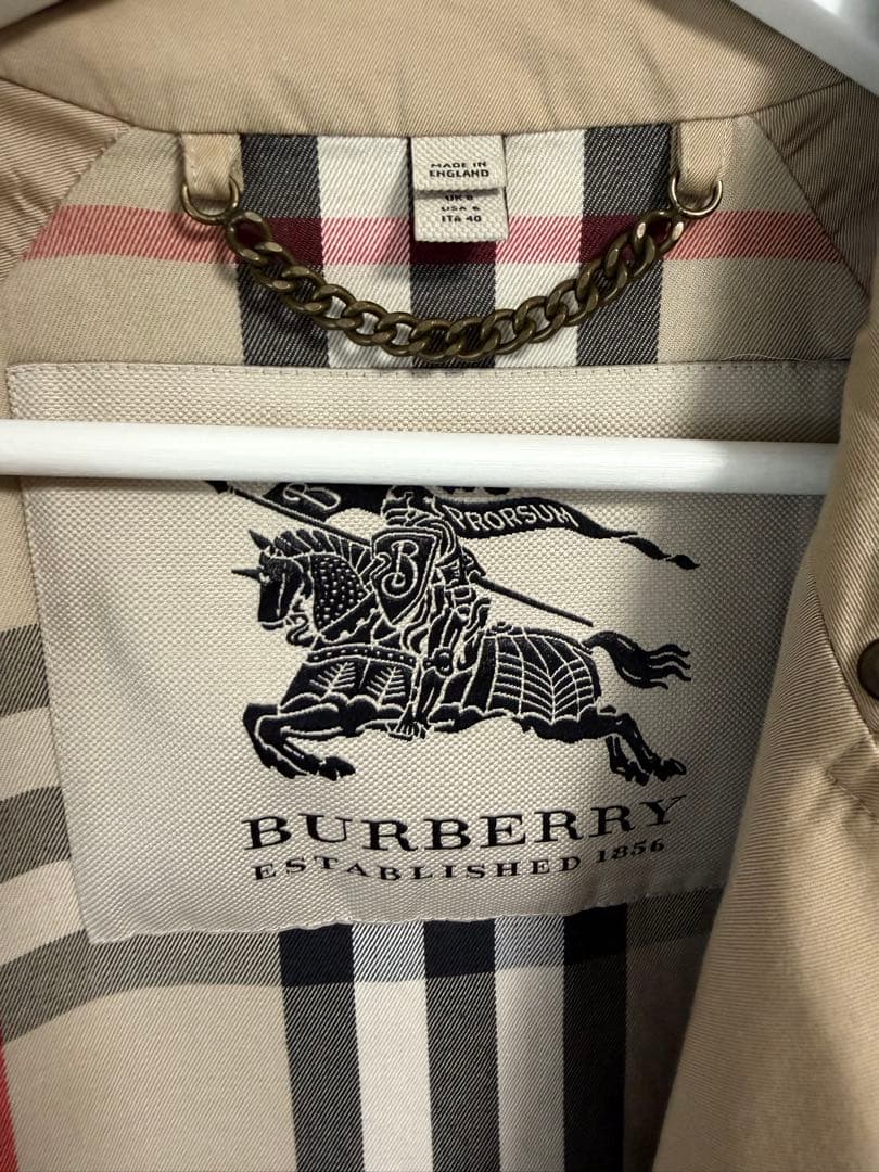 BURBERRY バーバリー トレンチコート 英国製 ノバチェック ライナー付属