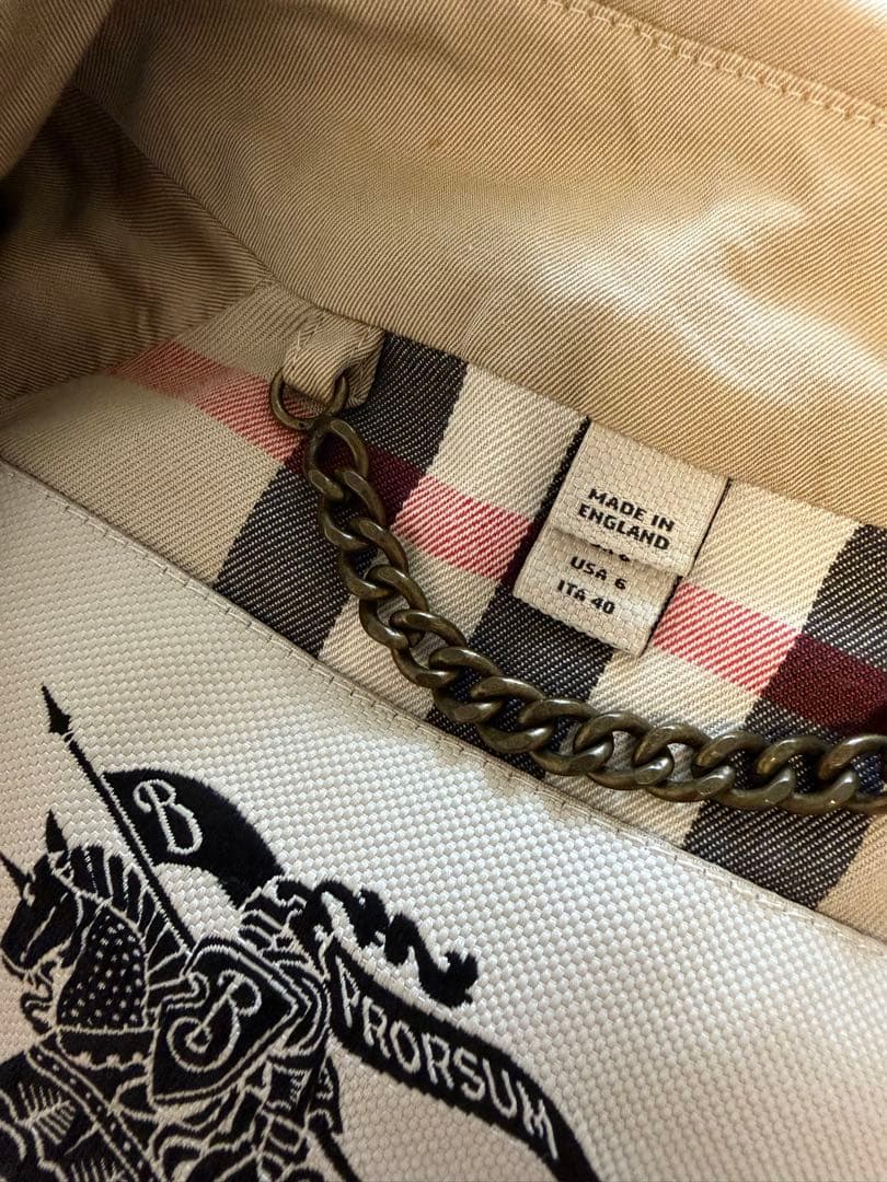 BURBERRY バーバリー トレンチコート 英国製 ノバチェック ライナー付属