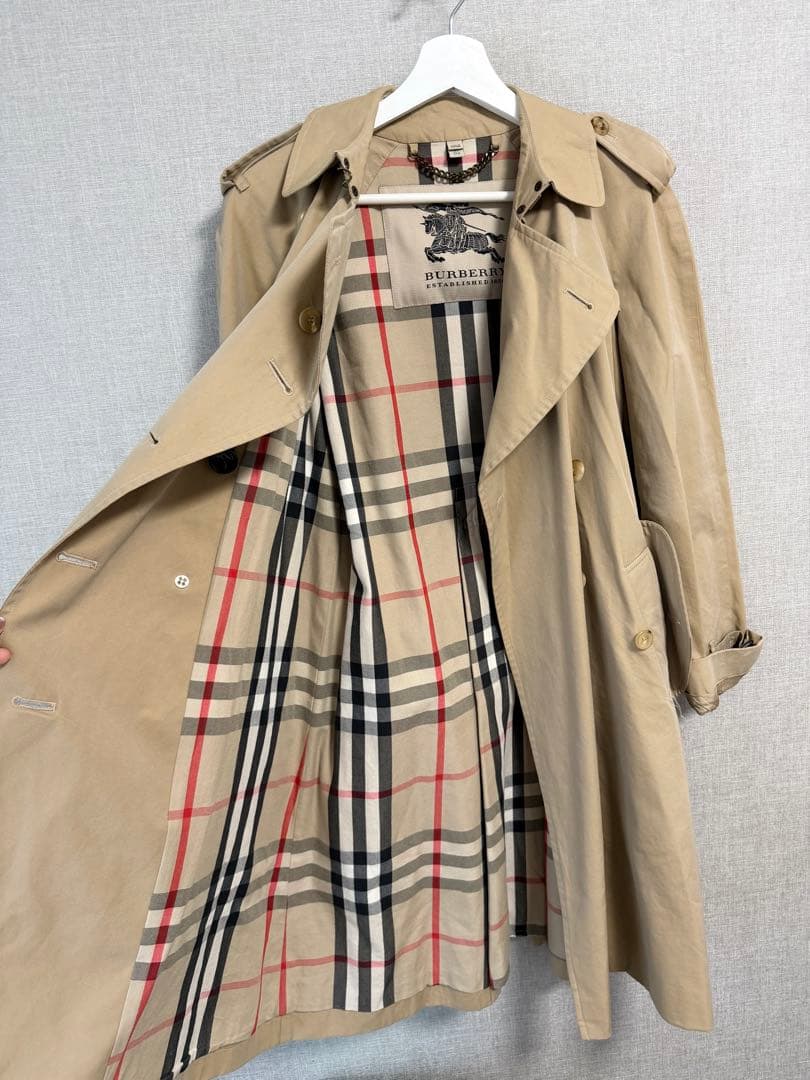 BURBERRY バーバリー トレンチコート 英国製 ノバチェック ライナー付属