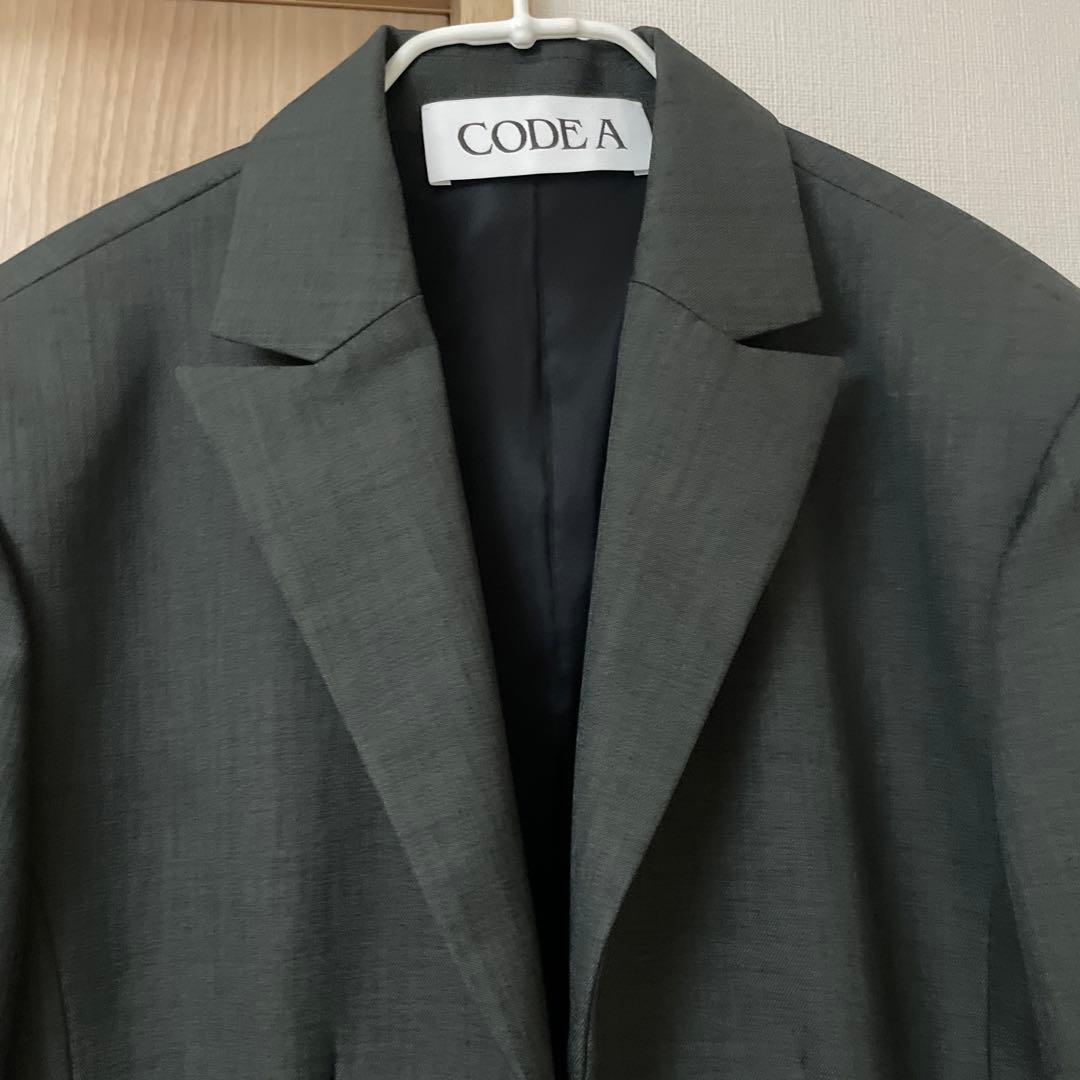 CODE A belted chic jacket コードエー ジャケット