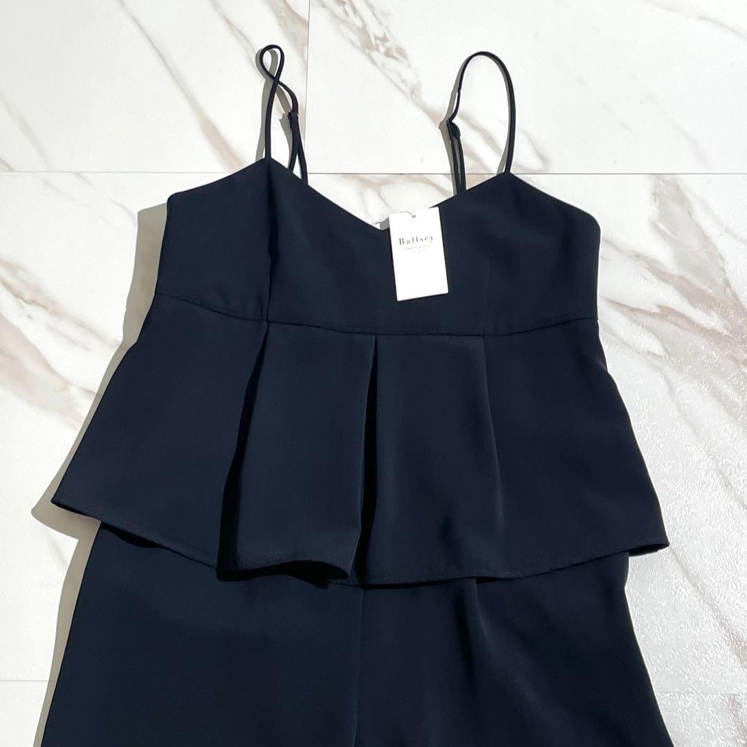 未使用級 タグ付 2024✨Ballsey パフィーツイルペプラムオールインワン