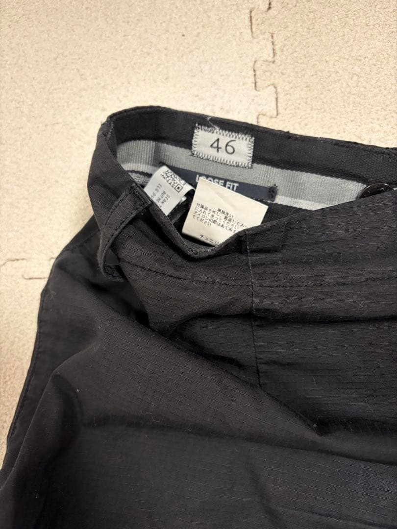 C.P. COMPANY カーゴパンツ ブラック ルーズフィット