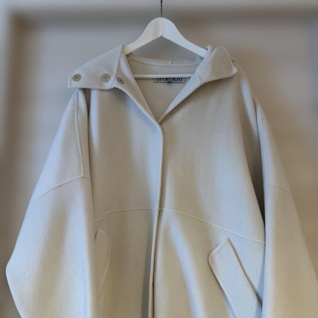 25AW ルシェルブルー　フードダブルフェイスコート