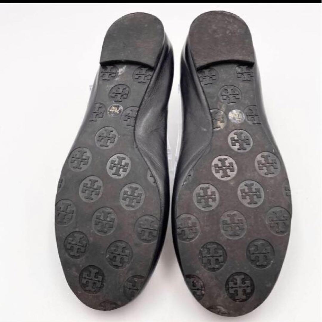 ☆美品☆トリバーチ パンプス バレーシューズ ブラック レディース 7 1/2M