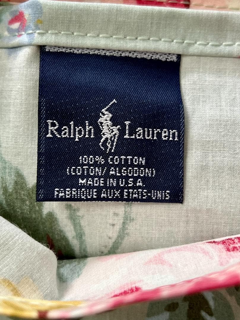 【新品】Ralph Lauren ラルフローレンホーム シングルシーツ USA製