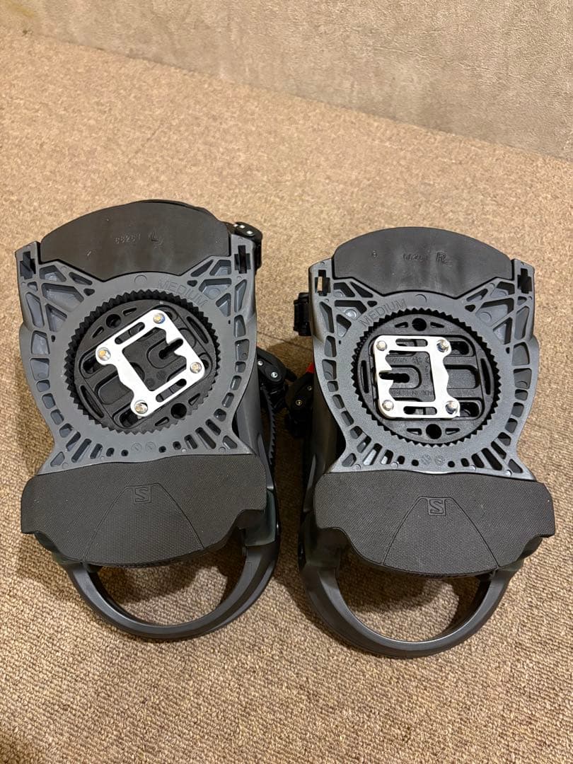 サロモン/アリバイプロ/スノーボードビンディング/ミディアムブラック