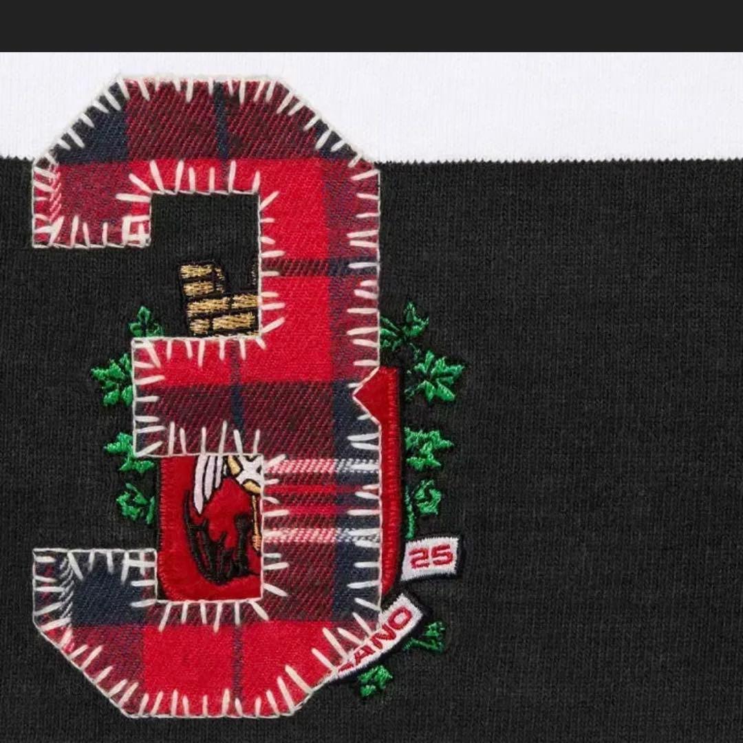 Supreme Stripe Rugby ポロシャツ L ラガーシャツ