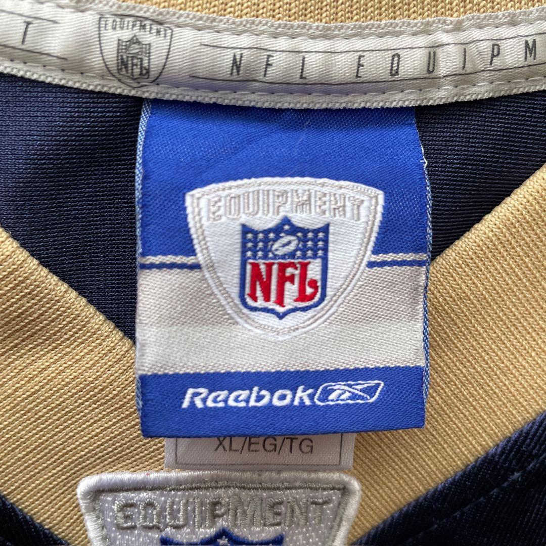 ⭐️【ビンテージ/米国購入/美品】リーボック LA ラムズ ゲームシャツ XL