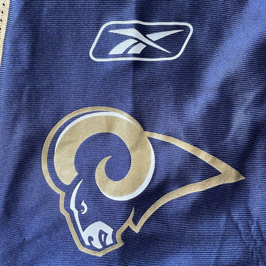 ⭐️【ビンテージ/米国購入/美品】リーボック LA ラムズ ゲームシャツ XL