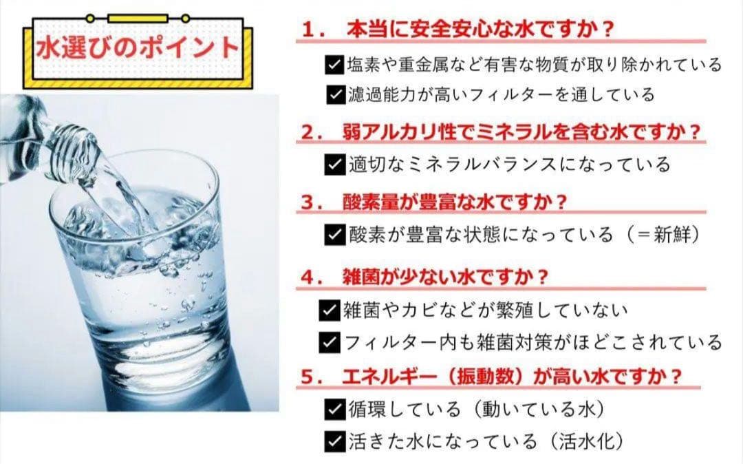 h*o様 Mag Sofia 浄水器 マグネタイザー付き