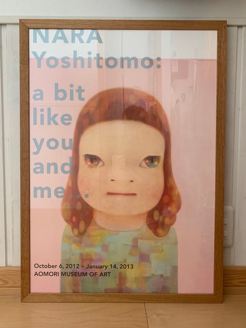 ＊奈良美智　B2ポスター木製額装品②＊